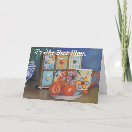 マザーズ・デイ・カード・ティーボックス カード (正面)