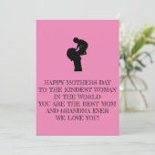 マザーズ・デイ・カード 招待状 (スタンド正面)