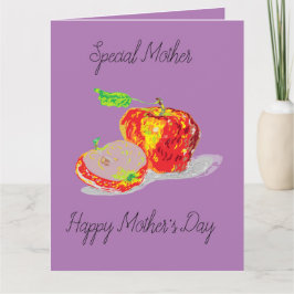 マザーズ・デイ・カード/目のアップル カード