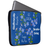 マザーズ・デイ・ギフト・ノートPCケースカスタム鍵語 ラップトップスリーブ (正面右)