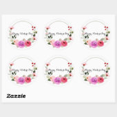 マザーズ・デイ・サークルのシール ラウンドシール (シート)