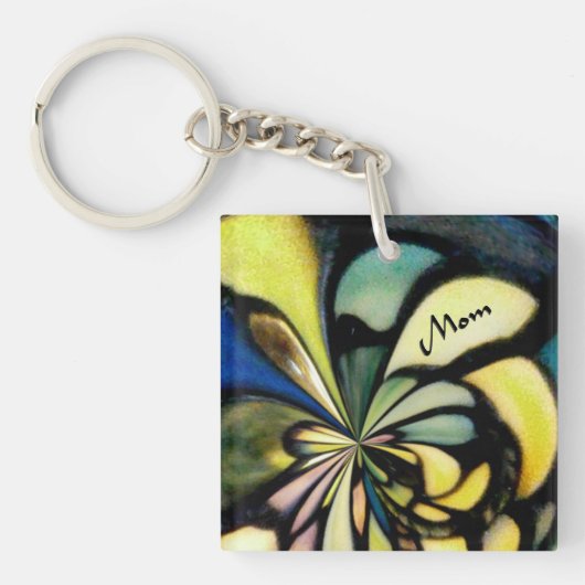 マザーズ・デイ・ティファニー・シルク キーホルダー (正面)