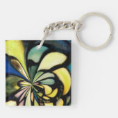 マザーズ・デイ・ティファニー・シルク キーホルダー (裏面)