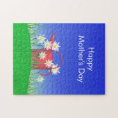 マザーズ・デイ・デイジーと散水缶 ジグソーパズル (横)