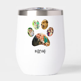 マザーズ・デイ・ドッグ・ママ | 5 Paw印刷フォトコラージュ