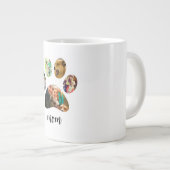 マザーズ・デイ・ドッグ・ママ | 5 Paw印刷フォトコラージュ ジャンボコーヒーマグカップ (正面右)