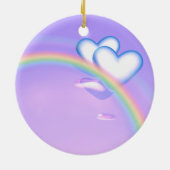 マザーズ・デイ・ハイ・ハート セラミックオーナメント (裏面)