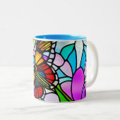 マザーズ・デイ・バタフライ ツートーンマグカップ (正面右)