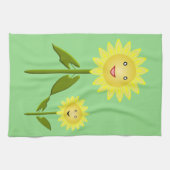 マザーズ・デイ・ヒマワリ キッチンタオル (横)