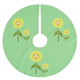 マザーズ・デイ・ヒマワリ ブラッシュドポリエステルツリースカート