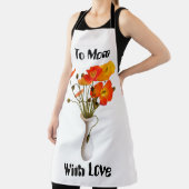 マザーズ・デイ・ベイナー・オブ・ポピー エプロン (インサイチュ)