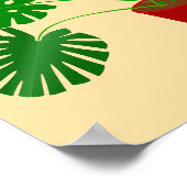 マザーズ・デイ・モンステラ工場 ポスター (角)