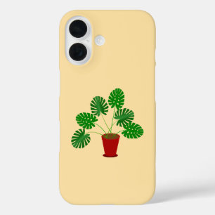 マザーズ・デイ・モンステラ工場 iPhone 16ケース