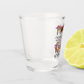 マザーズ・デイ・ラブ・ママ ショットグラス (左)