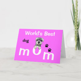 マザーズ・デイfrom Dog カード