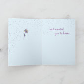 『マザーズ·デ考えるイ·オブ·ユーパープル·フラワーズ』 カード (内部)