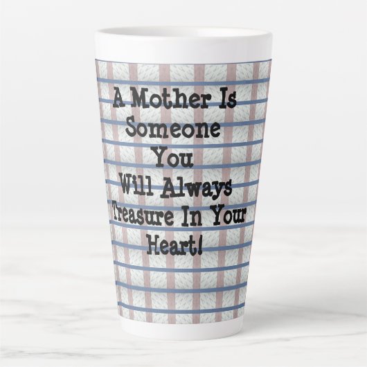 マザーズ·トレジャー カフェラテマグ (正面)