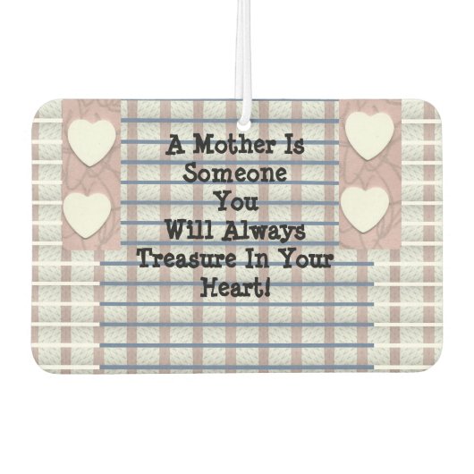 マザーズ・トレジャー カーエアーフレッシュナー (正面)