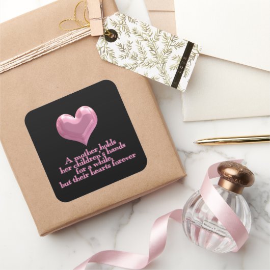 マザーズ・ラブ・ホリデーのシール スクエアシール (ギフト)