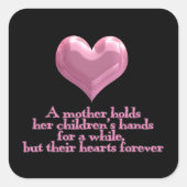 マザーズ・ラブ・ホリデーのシール スクエアシール (正面)