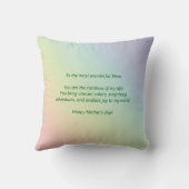 マザーズ&レインボーズマザーズデイ装飾用クッション クッション (裏面)