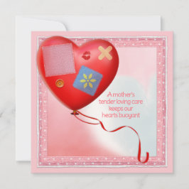 マザーズ TLC ハート風船カード カード