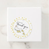 マザーダックとアヒル赤ちゃんシャワーメッセージカード フェイバータグ (インサイチュ)