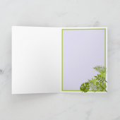 マザーデイスロースとベビー カード (内部)