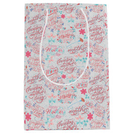 マザーデイBG 01オフホワイトBG ミディアムペーパーバッグ