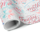 マザーデイBG 01オフホワイトBG ラッピングペーパー (ロールコーナー)