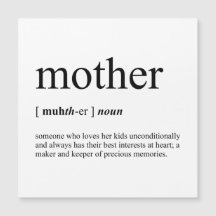 マザーデフィニション白色磁石