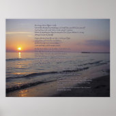 マザートゥドーターアドバイスオンサンセットビーチポスター ポスター (正面)
