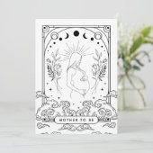 マザートゥベビーシャワー招待状 招待状 (スタンド正面)