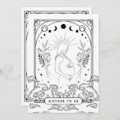 マザートゥベビーシャワー招待状 招待状 (正面/裏面)
