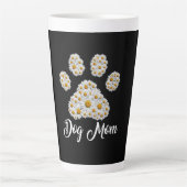 マザードッグ最高のママウェバー誕生日 カフェラテマグ (正面)