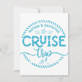マザードータークルーズトリップ 招待状 (正面)