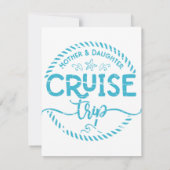 マザードータークルーズトリップ 招待状 (裏面)