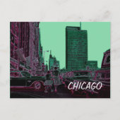 マザードーターショッピングミシガンアベシカゴ1961 ポストカード (正面)