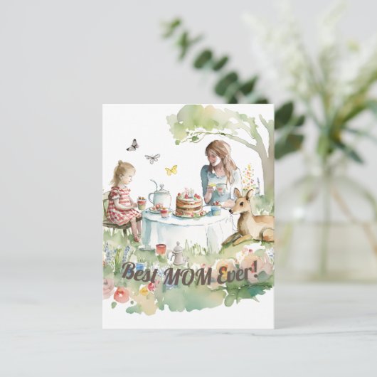 マザードーターティーパーティー ポストカード (スタンド正面)