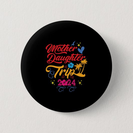 マザードータートリップ2024夏の家族マッチング 缶バッジ (正面)