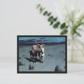 マザーナイトかわいらしバイフレデリックレミントン ポストカード (スタンド正面)