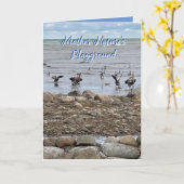 「マザーネイチャーの遊び場」勇気付けられるカード カード (黄色い花)