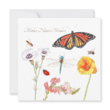 マザーネイチャー疑問に思ズフラットカード