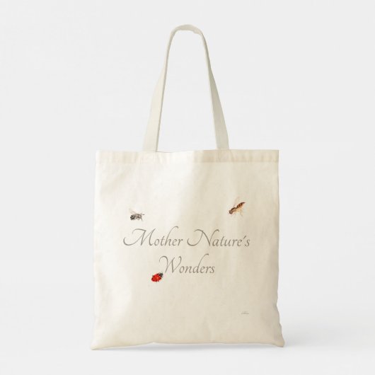 マザーネイチャー疑問に思トテバッグ トートバッグ (裏面)