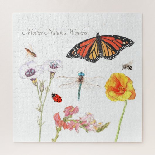 マザーネイチャー疑問に思 ジグソーパズル (縦)