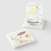 マザーネイチャー疑問に思 ストーンコースター (横)