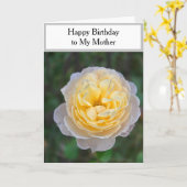 マザーハッピーバースデーイエローローズ カード (黄色い花)