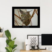 「マザーハミングバード」 ポスター (ホームオフィス)