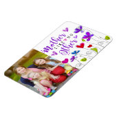 マザーハンドドロフラワーズハートことわざ マグネット (左側)