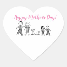 マザーハートシール ハートシール